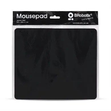 Mouse Pad Ultra Delgado Negro con Bolsa  BROBOTIX 497264 — vista 7