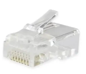 Plugs de Red RJ45, CAT5E, Bote 100 Pzs  BROBOTIX 263786 — vista 2