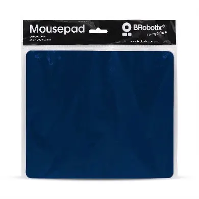 Mouse Pad Ultra Delgado Azul Marino con Bolsa BROBOTIX 695157 — vista 4