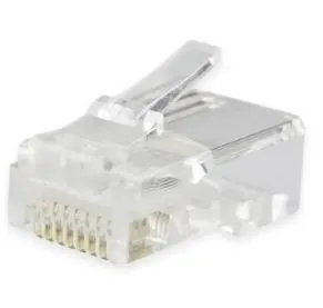Plugs de Red RJ45, CAT6 Bote 100 Pzs BROBOTIX 263861 — vista 2
