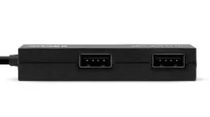 Hub USB V2.0, Compacto, 4 Puertos, Negro  BROBOTIX 497677 — vista 4
