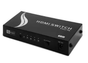 Multiplexor Manual HDMI de 5 Dispositivos  BROBOTIX 963684 — vista 2