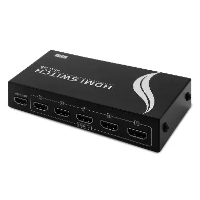 Multiplexor Manual HDMI de 5 Dispositivos  BROBOTIX 963684 — vista 4