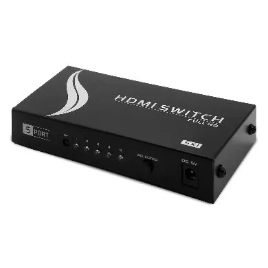 Multiplexor Manual HDMI de 5 Dispositivos  BROBOTIX 963684 — vista 5