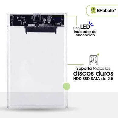 Gabinetes para Discos Duros BROBOTIX 6007587 — vista 2