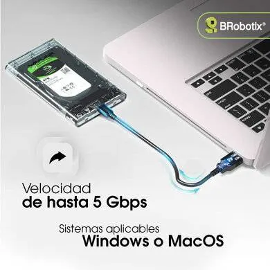 Gabinetes para Discos Duros BROBOTIX 6007587 — vista 4