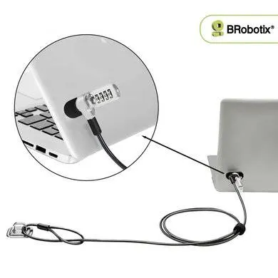 Candados Laptops BROBOTIX 406283 — vista 3
