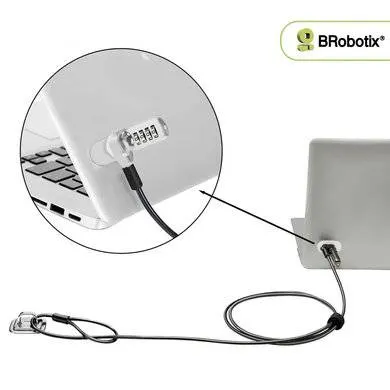 Candados Laptops BROBOTIX 406290 — vista 3