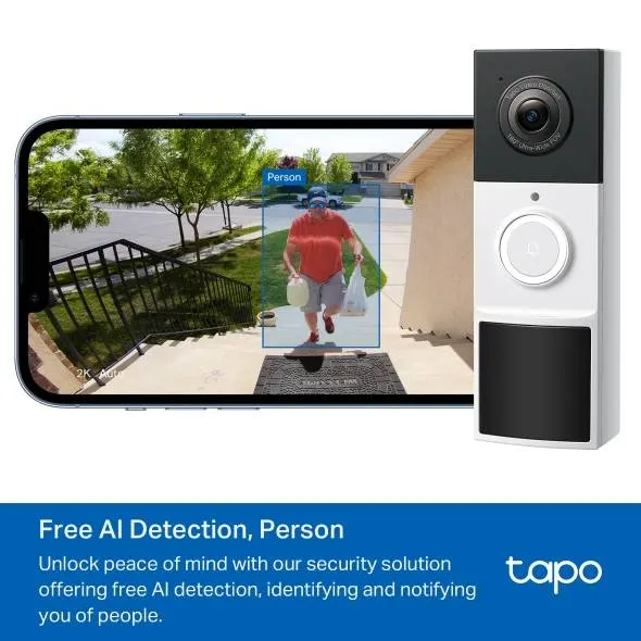 Cámara de Video Vigilancia TP-LINK TAPO D210 — vista 2