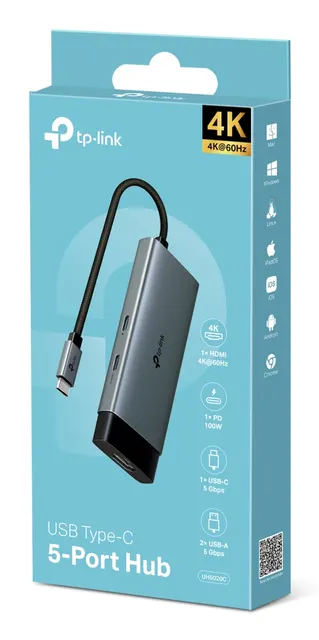 Concentradores Hub TP-LINK UH5020C — vista 3