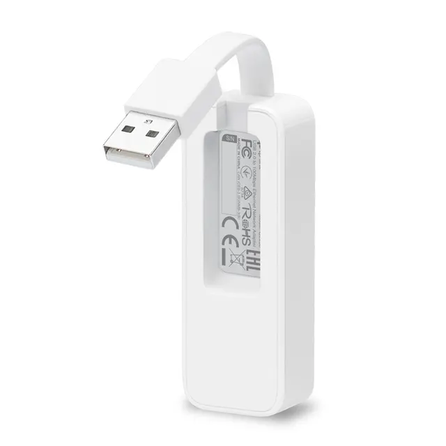 Adaptador USB- Ethernet RJ45 TP-LINK UE200 — vista 3