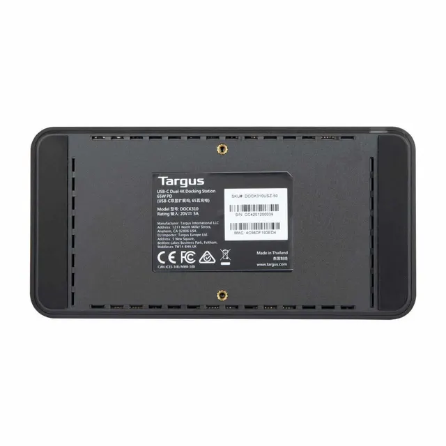 Docking Station TARGUS DOCK310USZ — vista 8