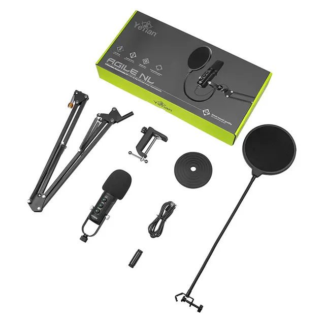 Micrófono Condensador Kit para Streaming Yeyian YSA-UCHQ-01 — vista 3