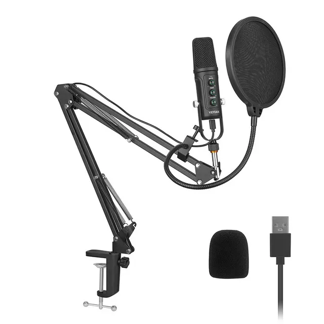 Micrófono Condensador Kit para Streaming Yeyian YSA-UCHQ-01 — vista 5