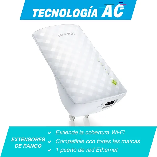 Extensor de Rango Dual Band   TP-LINK RE200 — vista 2