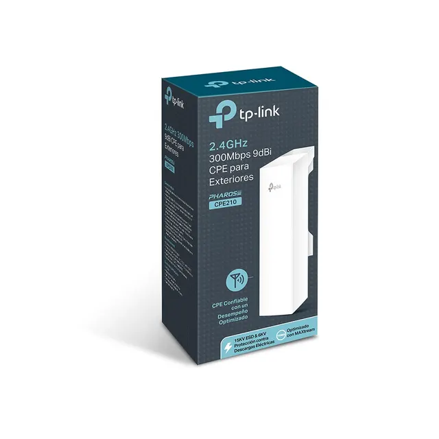 Access Point Exterior  TP-LINK CPE210 — vista 6