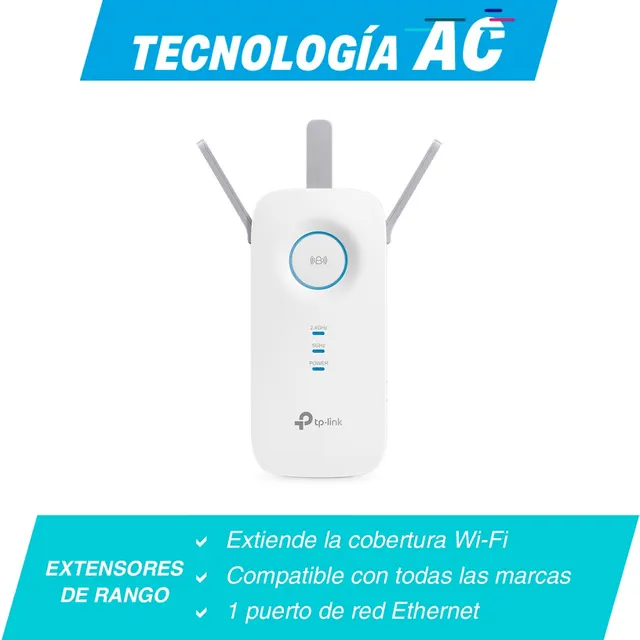 Extensor de Rango Dual Band   TP-LINK RE450 — vista 2