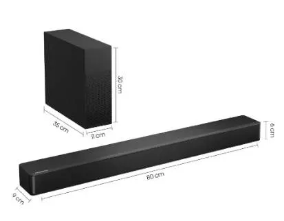 Home Theaters Hisense HS2100 — vista 3