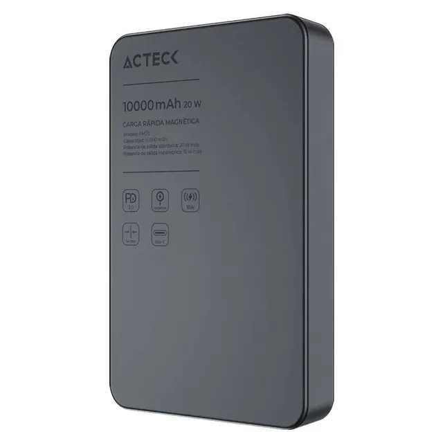 Power banks ACTECK ENERGON GO SLIM CORE PM70 — vista 2