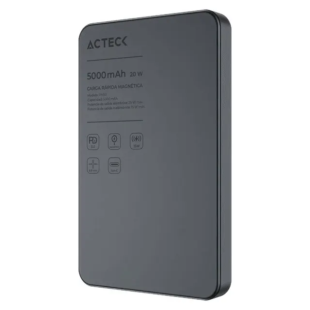 Power banks ACTECK ENERGON GO SLIM PRO PM50 — vista 2