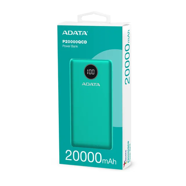Power bank ADATA P20000QCD — vista 4