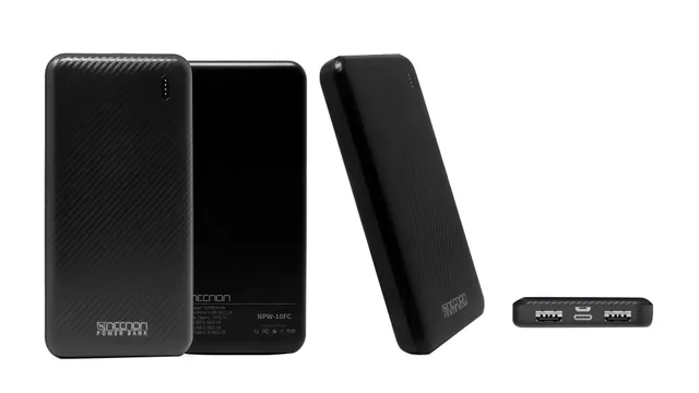 Power bank NECNON NPW-10FC — vista 2