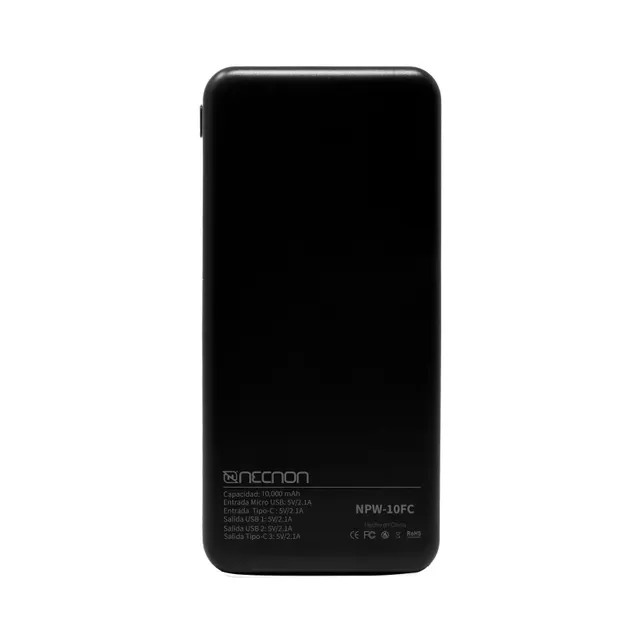 Power bank NECNON NPW-10FC — vista 4