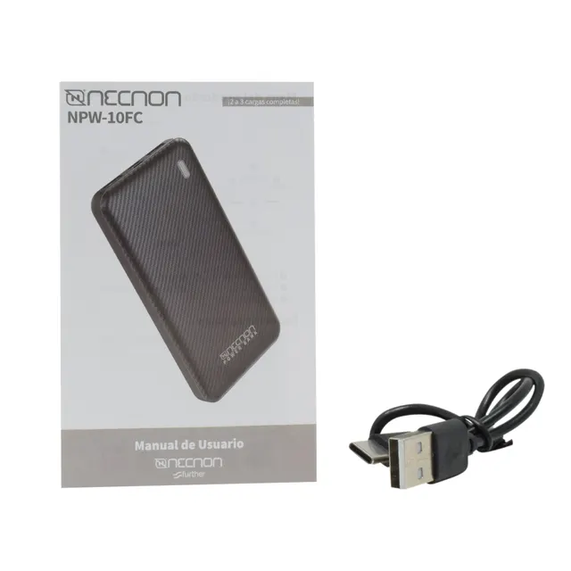 Power bank NECNON NPW-10FC — vista 6