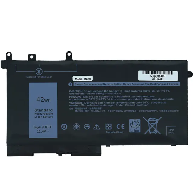 Bateria 3 Celdas OVALTECH OTD5280 — vista 2