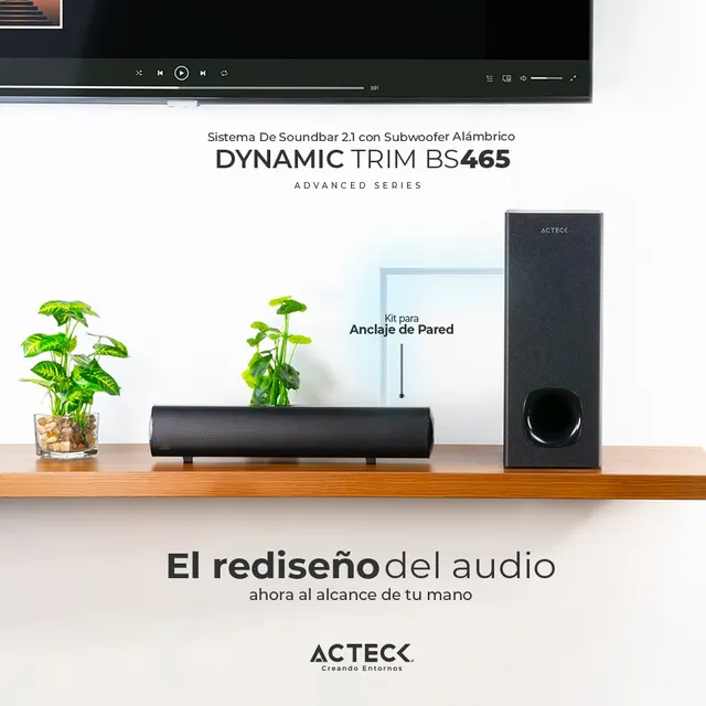 Bocinas ACTECK BS465 — vista 2
