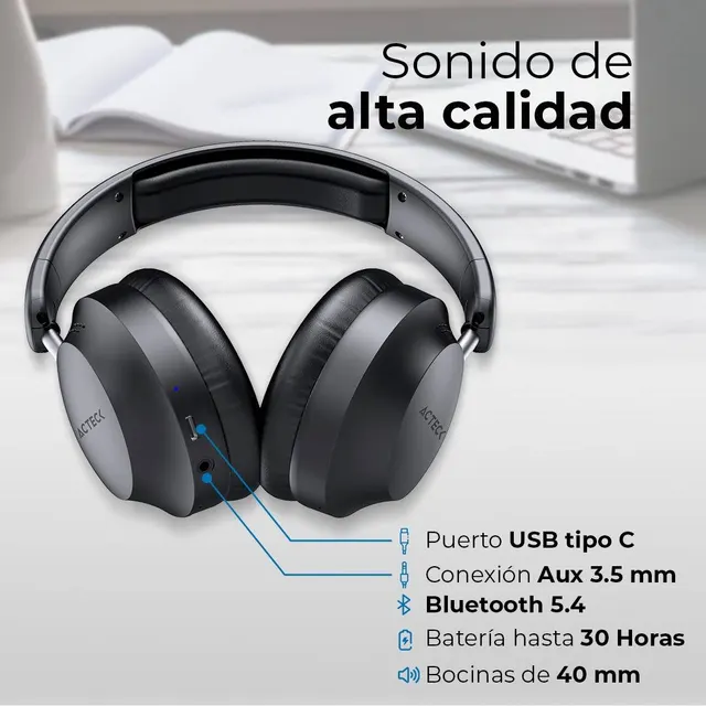 Diademas ACTECK HP636 — vista 3