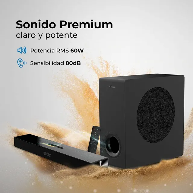 Bocinas ACTECK BS600 — vista 3