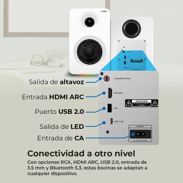 Bocinas ACTECK R BS700 — vista 4