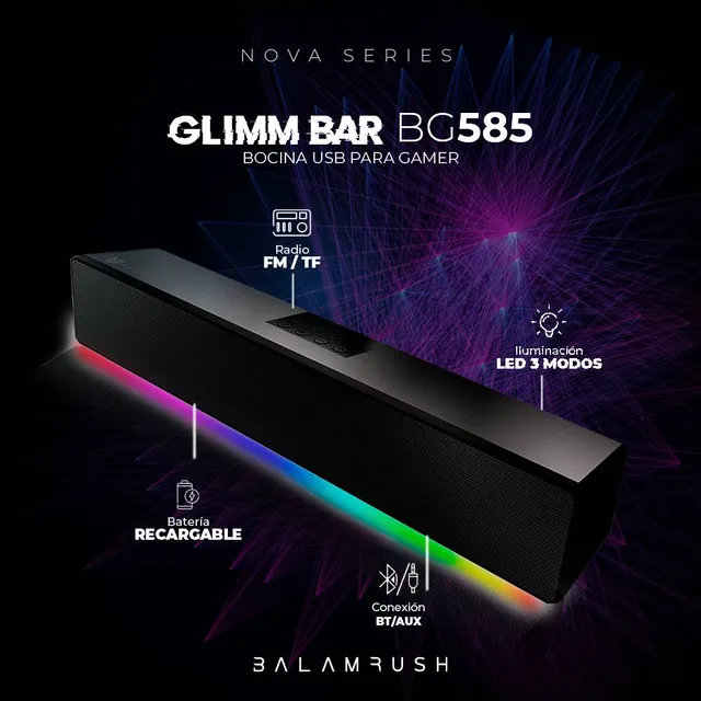 Barra de sonido Balam Rush BG585 — vista 2