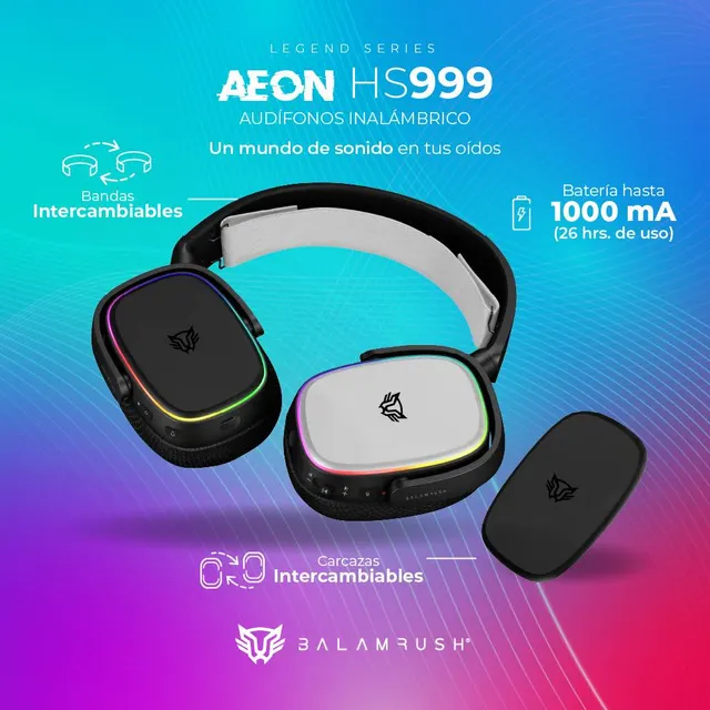 Auriculares Balam Rush HS999 — vista 3