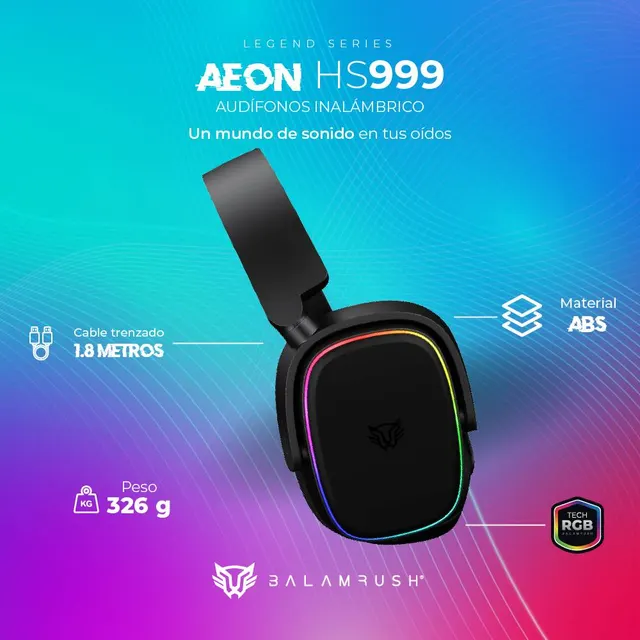 Auriculares Balam Rush HS999 — vista 4