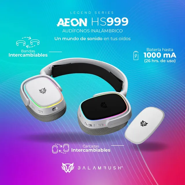 Auriculares Balam Rush HS999 — vista 3
