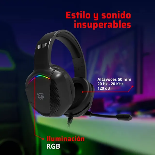 Diademas Gaming Balam Rush BR-941181 — vista 3