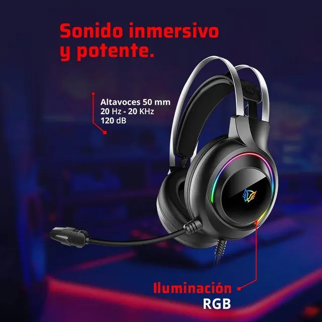 Diademas Gaming Balam Rush BR-941204 — vista 3