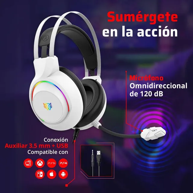Diademas Gaming Balam Rush BR-941211 — vista 3