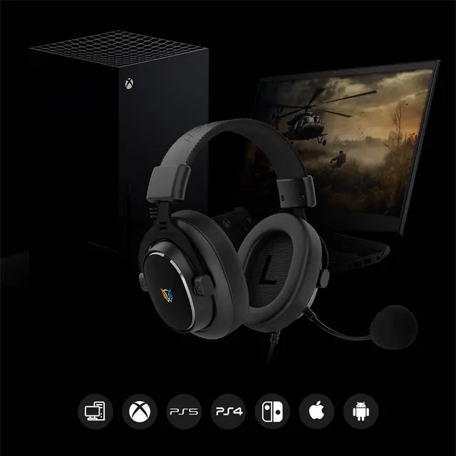Diademas Gaming Balam Rush HA777 — vista 4