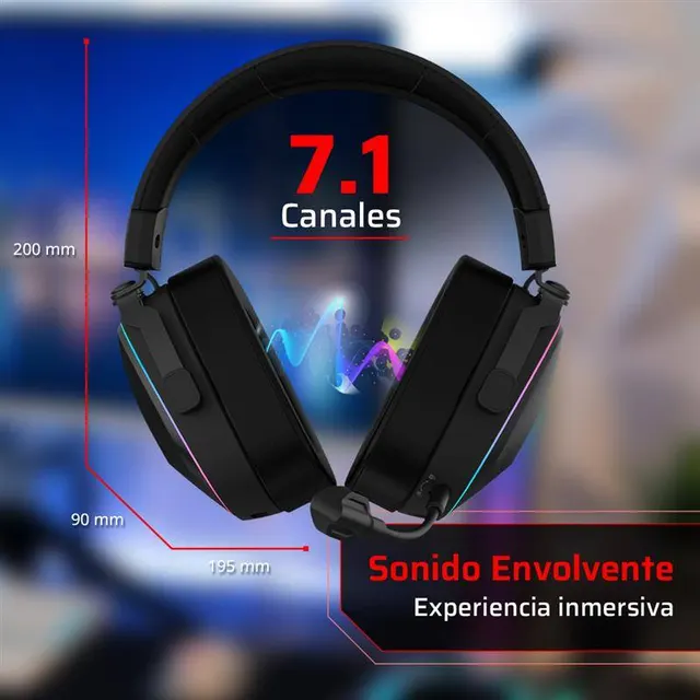 Diademas Gaming Balam Rush HS1100