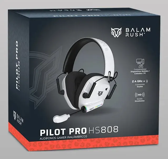 Diademas Gaming Balam Rush PILOT PRO HS808 — vista 5