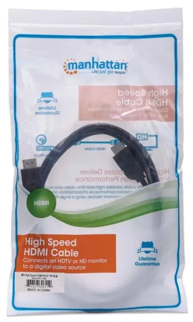 Cable HDMI 4K MANHATTAN 306119 — vista 2