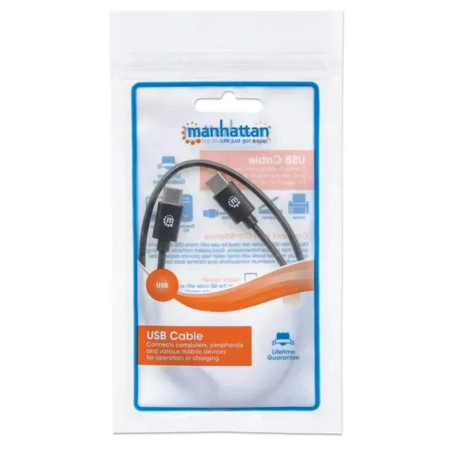 Cable USB C MANHATTAN 354868 — vista 5