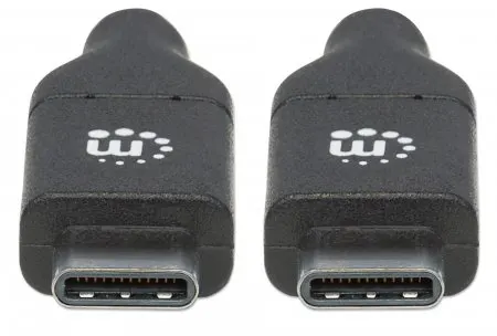 Cables USB-C  MANHATTAN USB-C macho a USB-C macho — vista 3