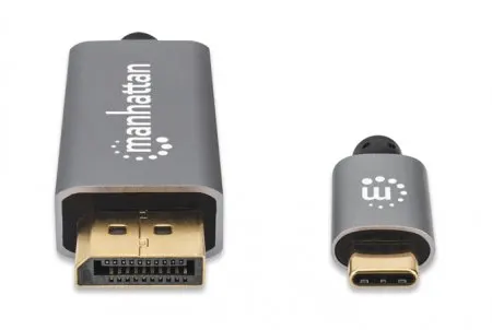 Cable USB-C a DisplayPort M  MANHATTAN 354851 — vista 3