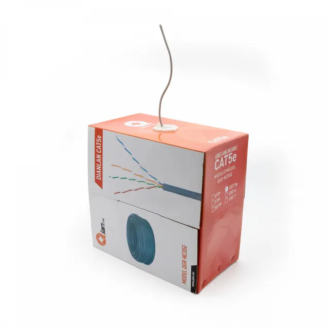 Bobina de Cable UTP 24AWG Qian QHR-CAT5E — vista 5
