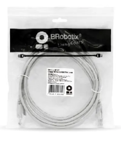 Cable de Red CAT 5E 0.5m BROBOTIX 497127 — vista 2