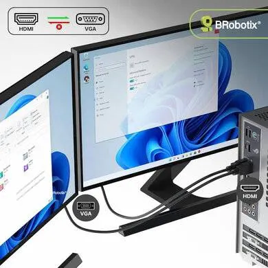 Cables VGA BROBOTIX 406344 — vista 2